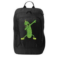 Dabbing Pickle Gift Dancing Cucumber Lover Funny Gifts City Backpack