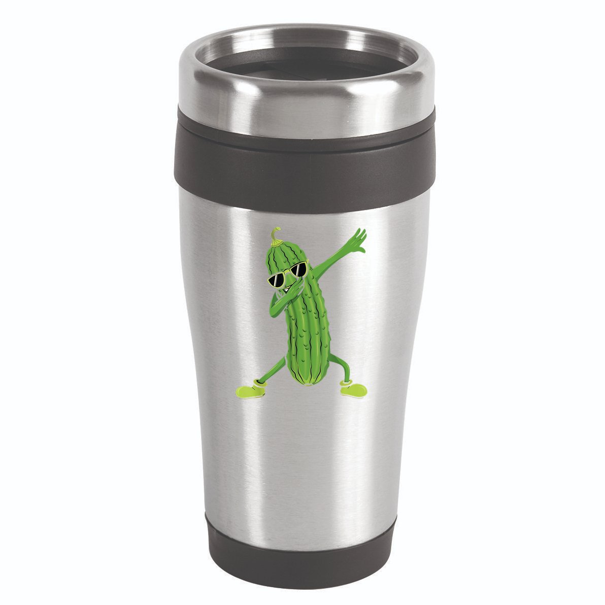 Dabbing Pickle Gift Dancing Cucumber Lover Funny Gifts 16oz Travel Tumbler