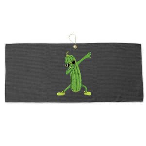 Dabbing Pickle Gift Dancing Cucumber Lover Funny Gifts Large Microfiber Waffle Golf Towel