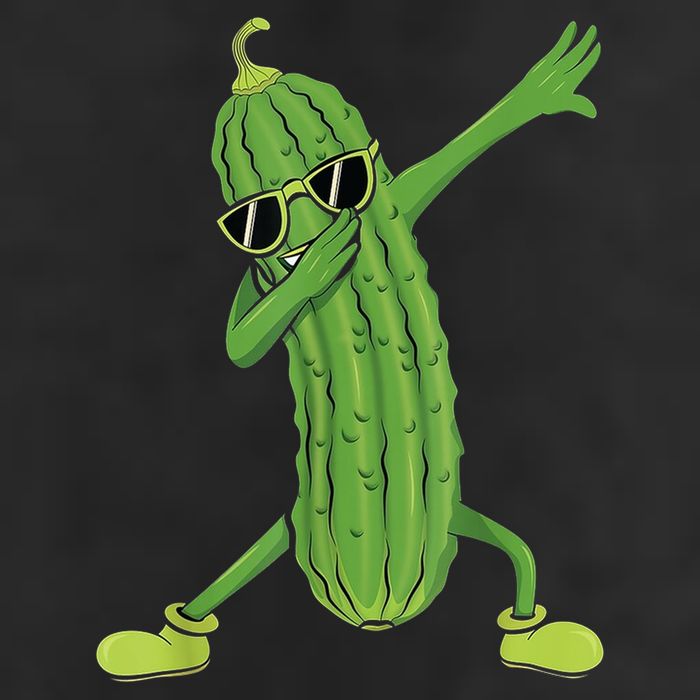 Dabbing Pickle Gift Dancing Cucumber Lover Funny Gifts Golf Towel