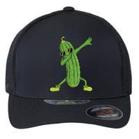 Dabbing Pickle Gift Dancing Cucumber Lover Funny Gifts Flexfit Unipanel Trucker Cap