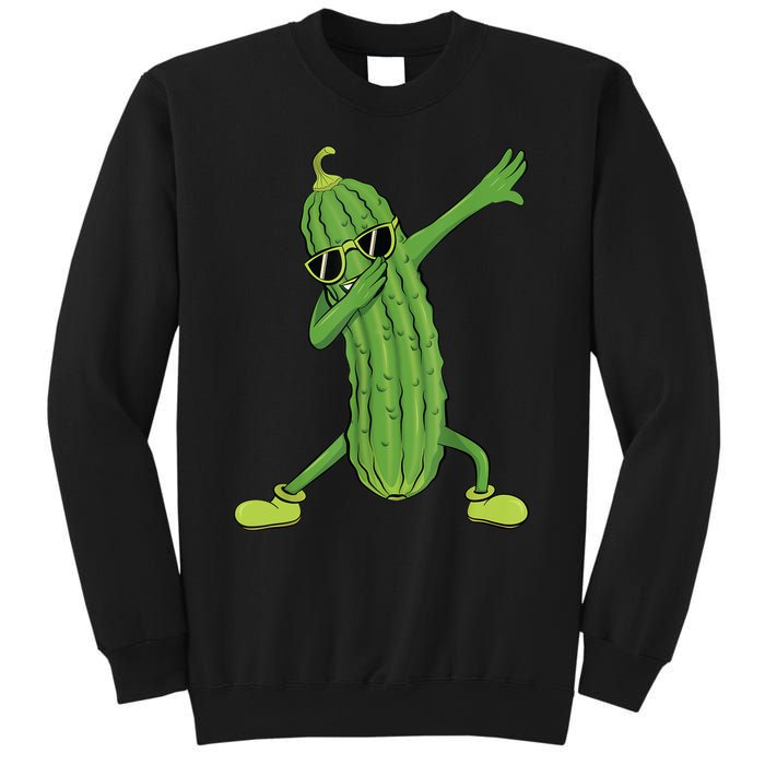 Dabbing Pickle Gift Dancing Cucumber Lover Funny Gifts Sweatshirt