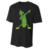 Dabbing Pickle Gift Dancing Cucumber Lover Funny Gifts Performance Sprint T-Shirt