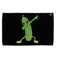 Dabbing Pickle Gift Dancing Cucumber Lover Funny Gifts Grommeted Golf Towel