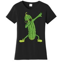 Dabbing Pickle Gift Dancing Cucumber Lover Funny Gifts Women's T-Shirt