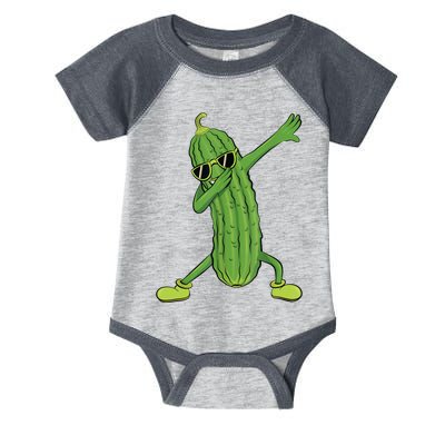 Dabbing Pickle Gift Dancing Cucumber Lover Funny Gifts Infant Baby Jersey Bodysuit