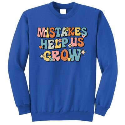 Daisy Positive Growth Mindset Retro Teacher Back To School Sweatshirt