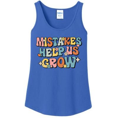 Daisy Positive Growth Mindset Retro Teacher Back To School Ladies Essential Tank