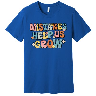 Daisy Positive Growth Mindset Retro Teacher Back To School Premium T-Shirt