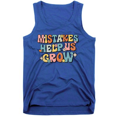 Daisy Positive Growth Mindset Retro Teacher Back To School Tank Top