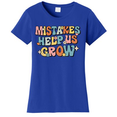 Daisy Positive Growth Mindset Retro Teacher Back To School Women's T-Shirt