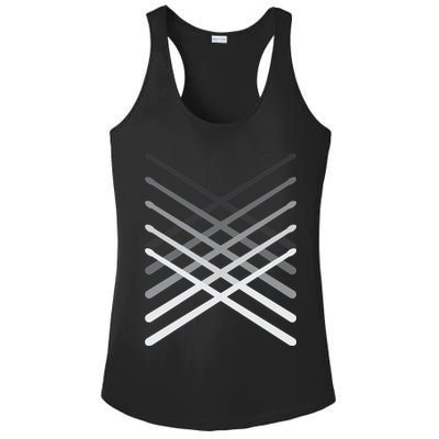 Drummer Percussionist Gift Drumsticks Tee Ladies PosiCharge Competitor Racerback Tank