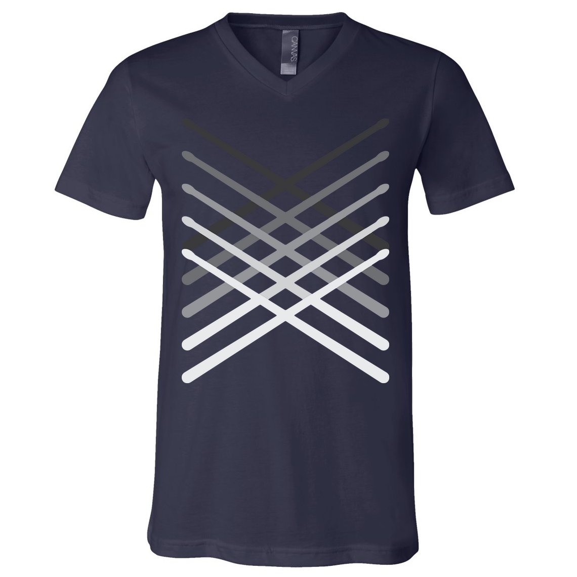 Drummer Percussionist Gift Drumsticks Tee V-Neck T-Shirt