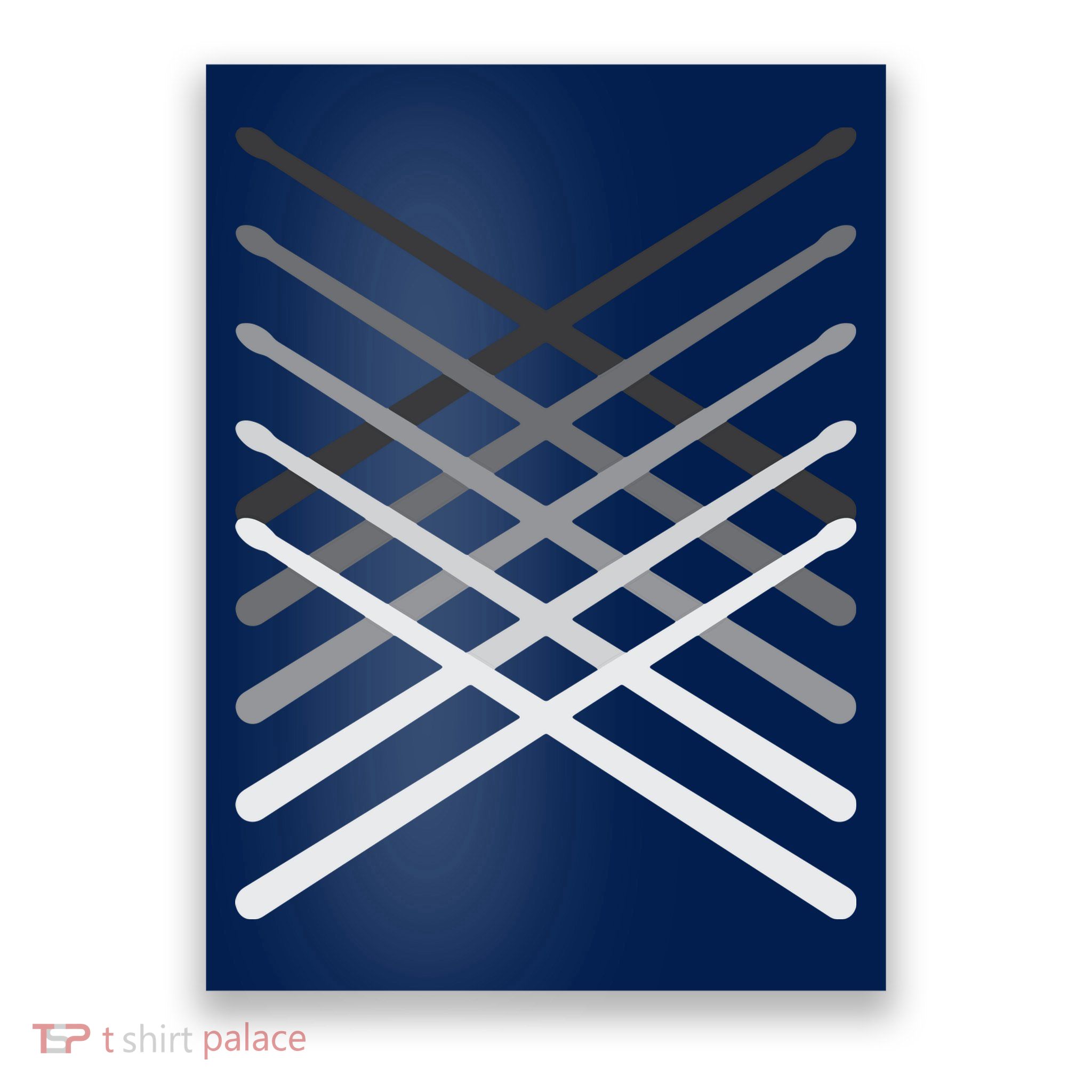 Drummer Percussionist Gift Drumsticks Tee Poster
