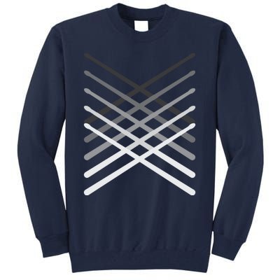 Drummer Percussionist Gift Drumsticks Tee Tall Sweatshirt