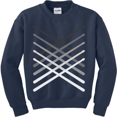 Drummer Percussionist Gift Drumsticks Tee Kids Sweatshirt