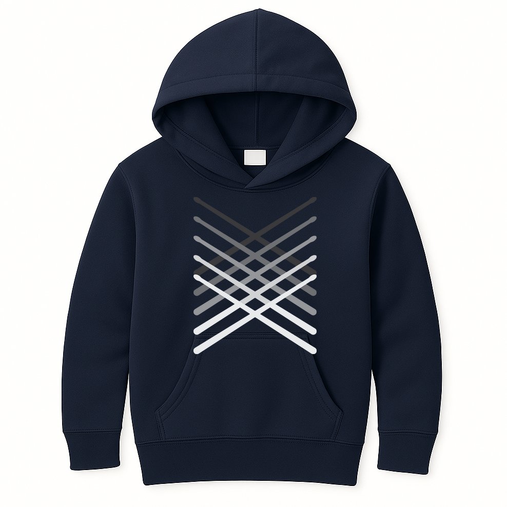Drummer Percussionist Gift Drumsticks Tee Kids Hoodie