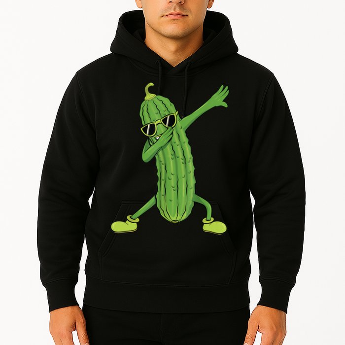 Dabbing Pickle Gift Dancing Cucumber Lover Funny Gifts Hoodie