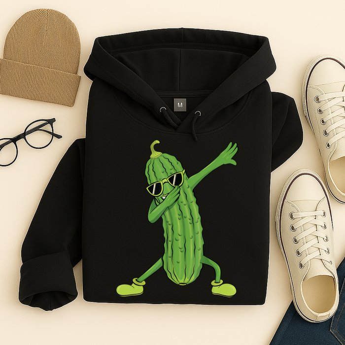 Dabbing Pickle Gift Dancing Cucumber Lover Funny Gifts Hoodie