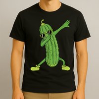 Dabbing Pickle Gift Dancing Cucumber Lover Funny Gifts T-Shirt