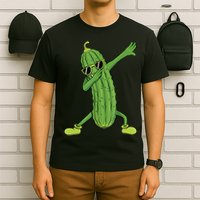 Dabbing Pickle Gift Dancing Cucumber Lover Funny Gifts T-Shirt
