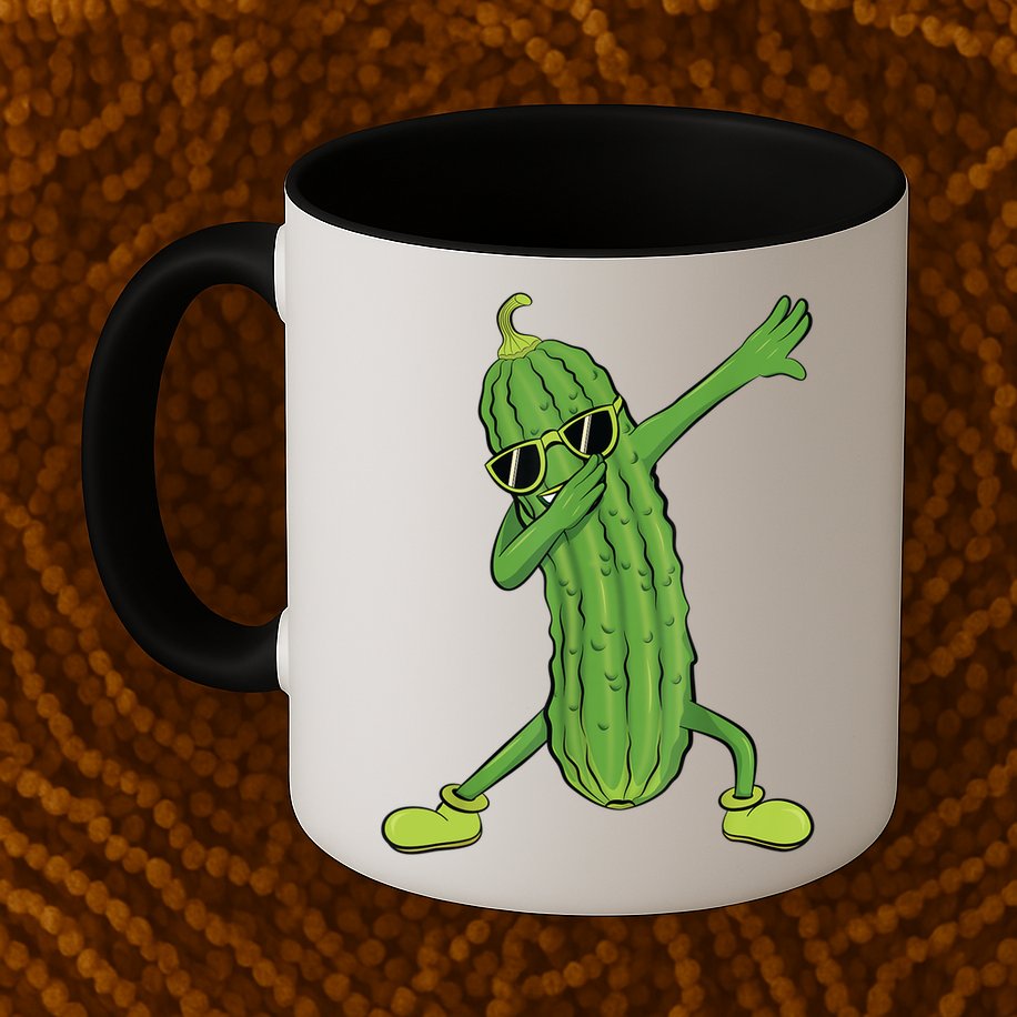 Dabbing Pickle Gift Dancing Cucumber Lover Funny Gifts Mug