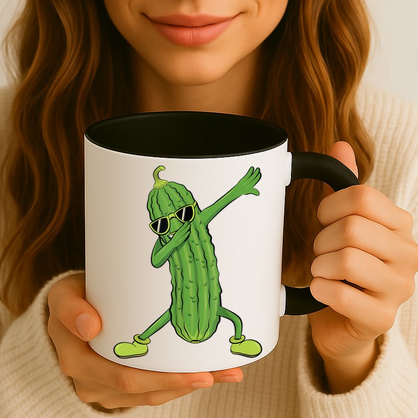 Dabbing Pickle Gift Dancing Cucumber Lover Funny Gifts Mug