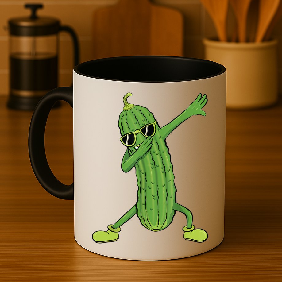 Dabbing Pickle Gift Dancing Cucumber Lover Funny Gifts Mug