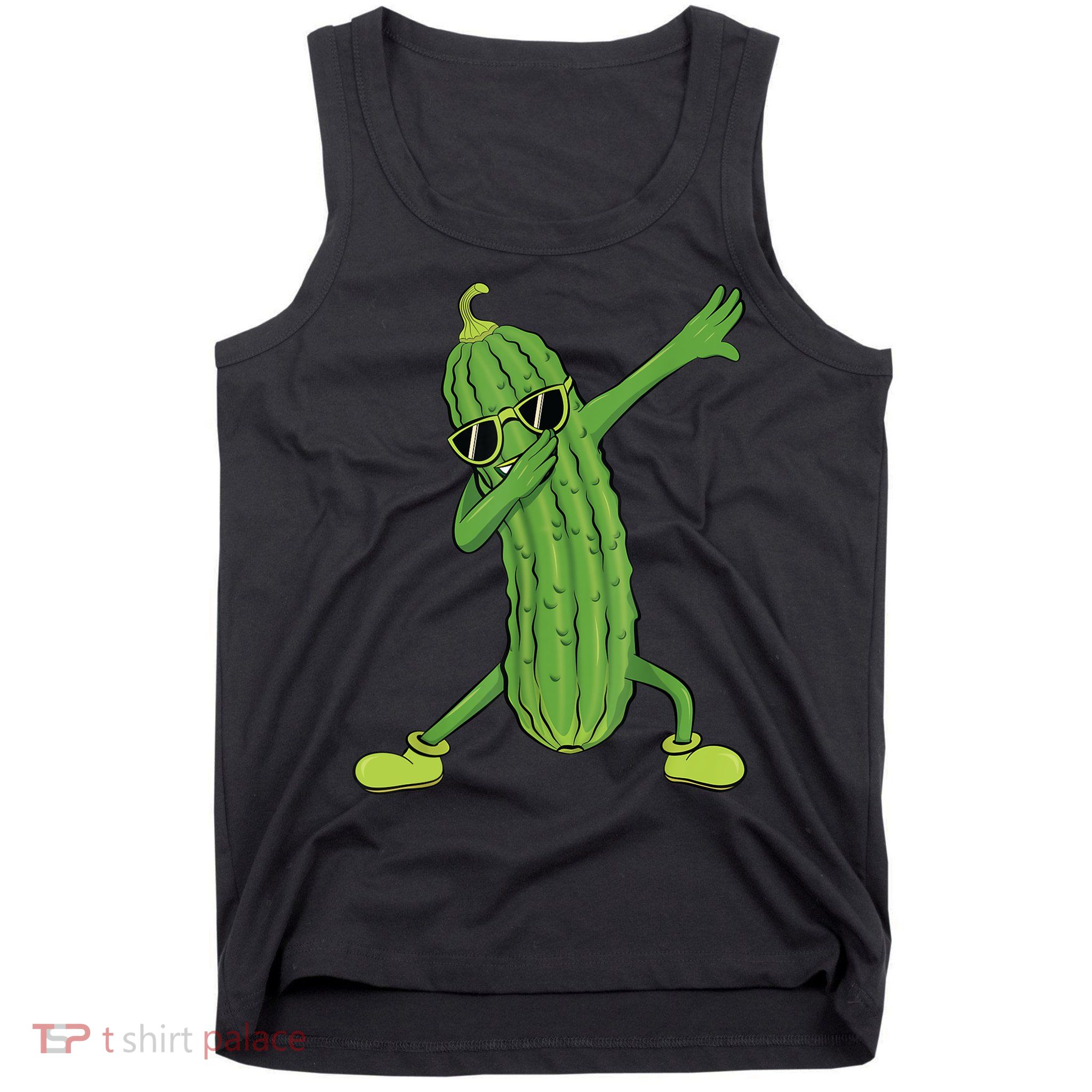 Dabbing Pickle Gift Dancing Cucumber Lover Funny Gifts Tank Top