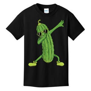 Dabbing Pickle Gift Dancing Cucumber Lover Funny Gifts Kids T-Shirt