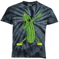 Dabbing Pickle Gift Dancing Cucumber Lover Funny Gifts Kids Tie-Dye T-Shirt