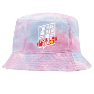 Dink Pickleball Gift Funny Retired Tie-Dyed Bucket Hat