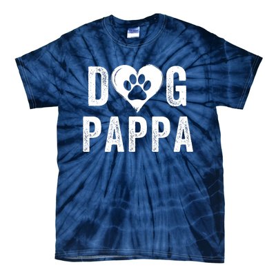 Dog Pappa Happy FatherS Day Dog Lover Puppy Pappa Dog Papp Loving Pappa Dog Par Tie-Dye T-Shirt