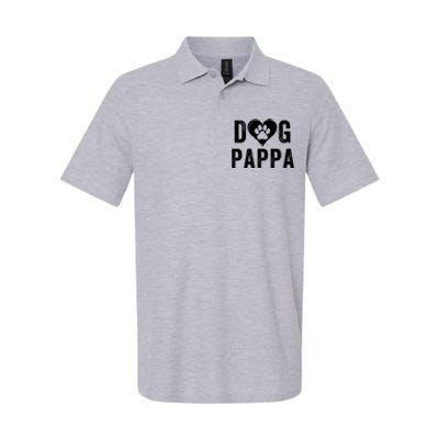 Dog Pappa Happy FatherS Day Dog Lover Puppy Pappa Dog Papp Loving Pappa Dog Par Softstyle Adult Sport Polo