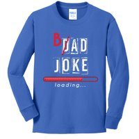 Dad Puns Humorous Dad Fathers Day Gift King Of Dad Jokes Cool Gift Kids Long Sleeve Shirt