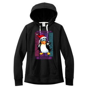 Do Penguins Have Knees Women's Fleece Hoodie