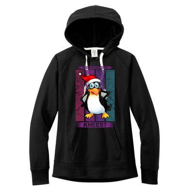 Do Penguins Have Knees Women's Fleece Hoodie