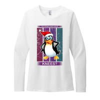 Do Penguins Have Knees Womens CVC Long Sleeve Shirt