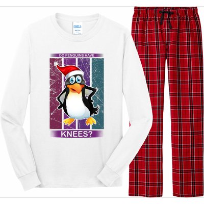 Do Penguins Have Knees Long Sleeve Pajama Set