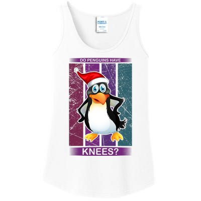 Do Penguins Have Knees Ladies Essential Tank