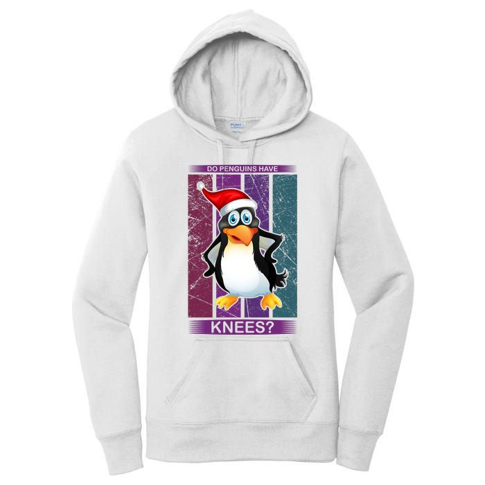 Do Penguins Have Knees Women's Pullover Hoodie