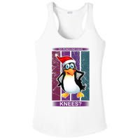 Do Penguins Have Knees Ladies PosiCharge Competitor Racerback Tank