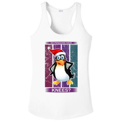 Do Penguins Have Knees Ladies PosiCharge Competitor Racerback Tank