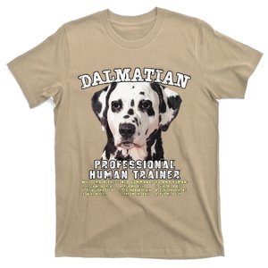 Dalmatian Professional Human Trainer Cute Dog T-Shirt