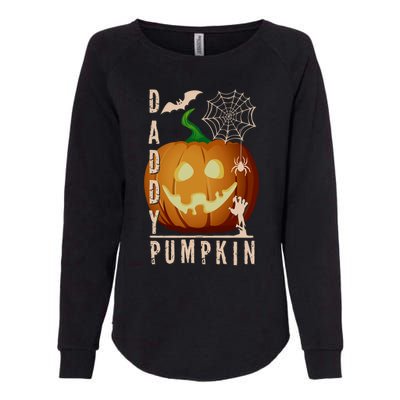 Daddy Pumpkin Halloween Cute Gift Womens California Wash Sweatshirt