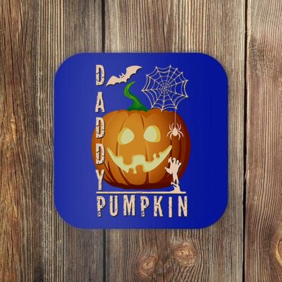 Daddy Pumpkin Halloween Cute Gift Coaster