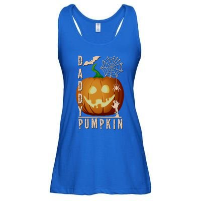 Daddy Pumpkin Halloween Cute Gift Ladies Essential Flowy Tank