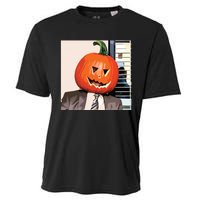 Dwight Pumpkin Head Cooling Performance Crew T-Shirt