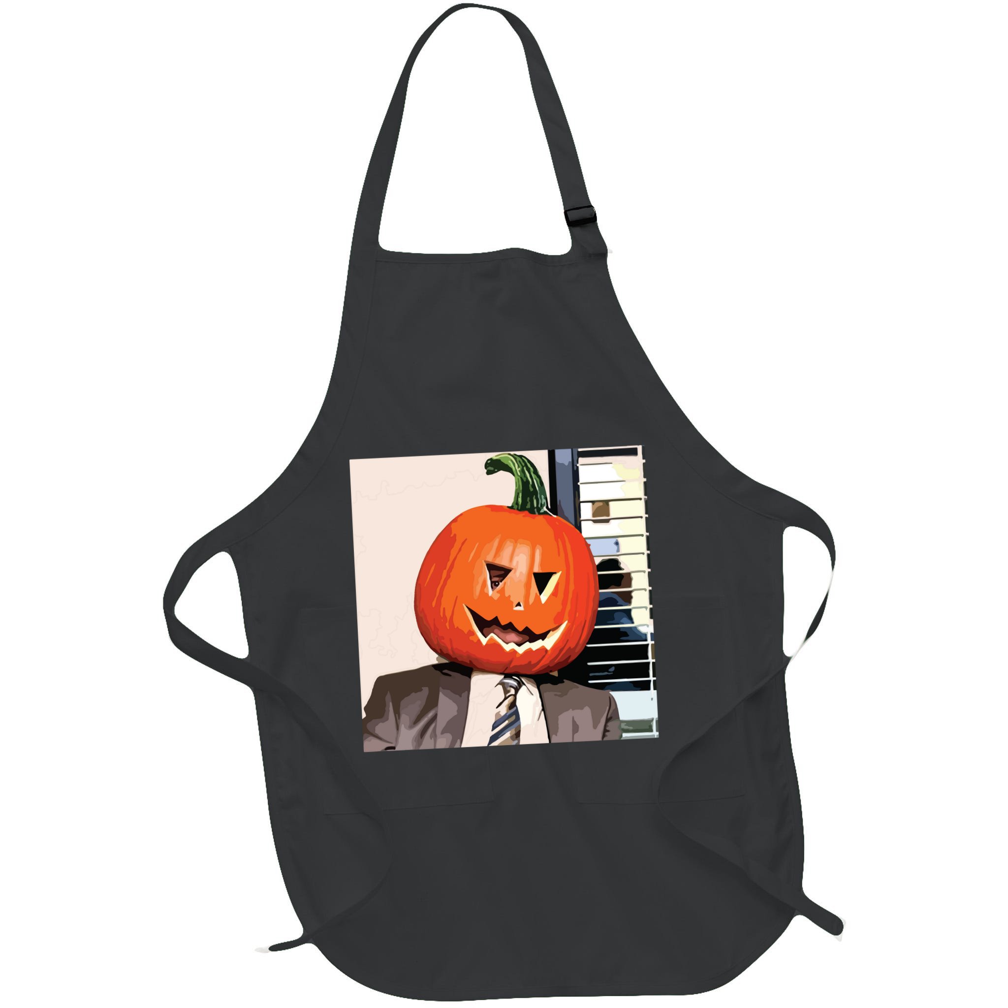 Dwight Pumpkin Head Apron
