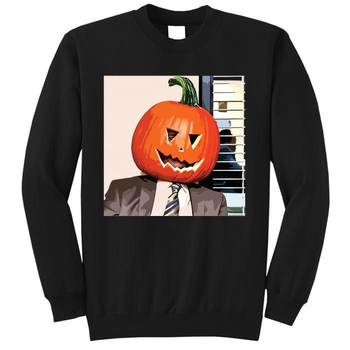 Dwight Pumpkin Head Sweatshirt